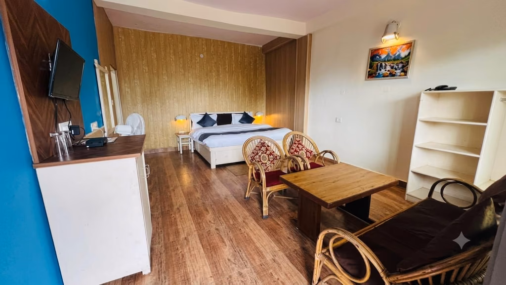 Standard room 202 with a window view